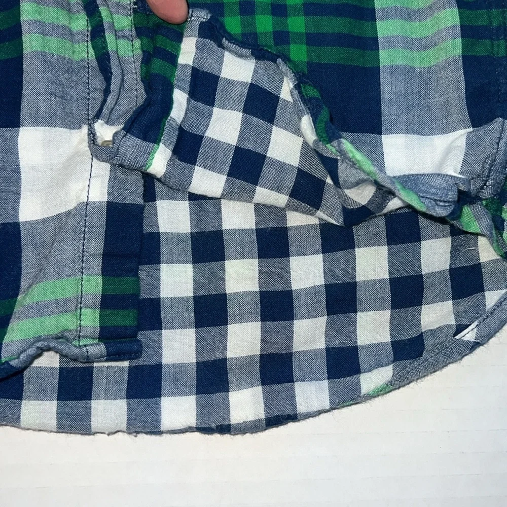 babyGAP Double-Weave Convertible Plaid Shirt - 3